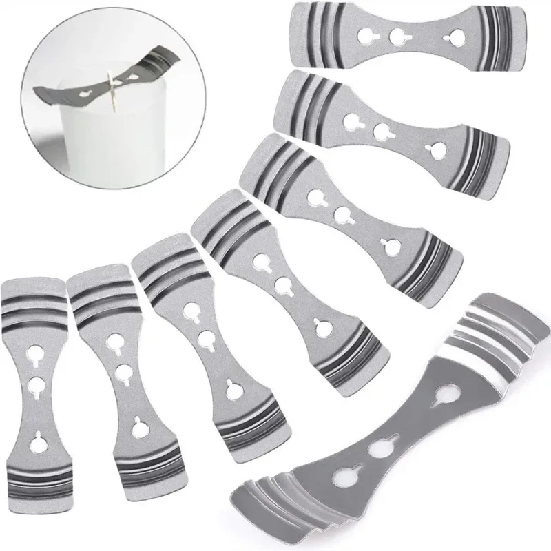 

5/10PCS Candle Wick Holder DIY Accessories Metal Candle Wicks Holder Centering Device Candle Making Kit Melt Core Auxiliary Tool