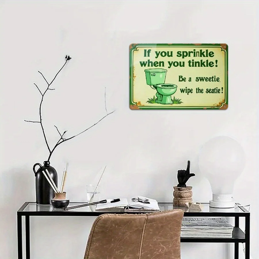 Vintage Metal Sign Wall Art - 