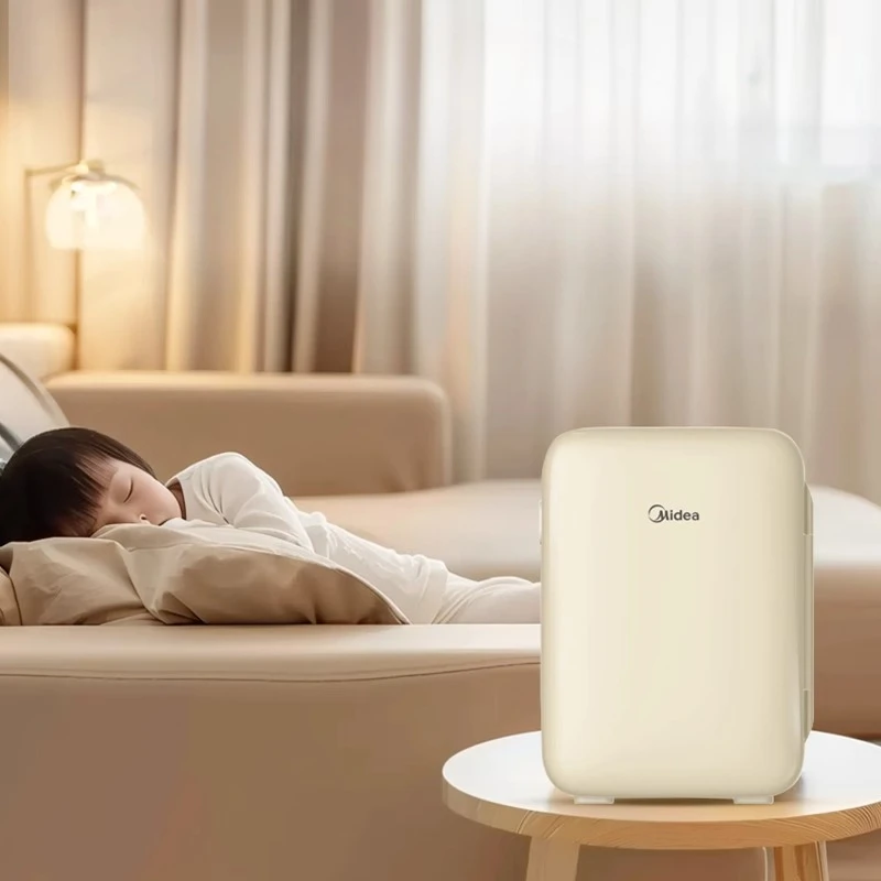 ‌ 10L รถขนาดกะทัดรัดบ้านตู้เย็นขนาดเล็กแบบพกพา Cooling Warming กล่องเช่าหอพักฟรีการทํางานที่เงียบสงบตู้เย็นเครื่องทําความร้อน Combo