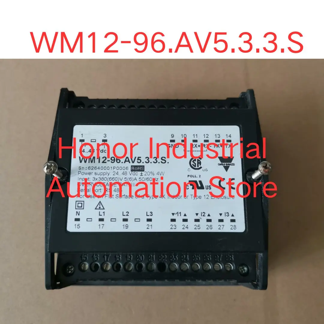 used WM12-96 Temperature Controller WM12-96 AV5.3.3. S test OK Fast shipping
