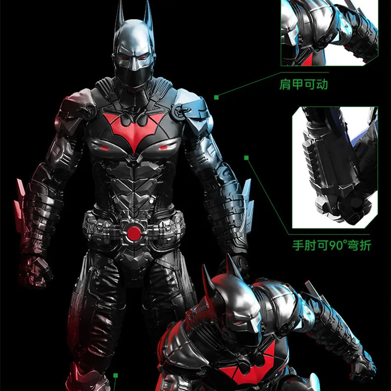 DC F5 Batman Arkham Knight Blind Box Super Hero Joker Red Hood Deathstroke Action Figure Model Assembly Toys Birthday Gifts view 6
