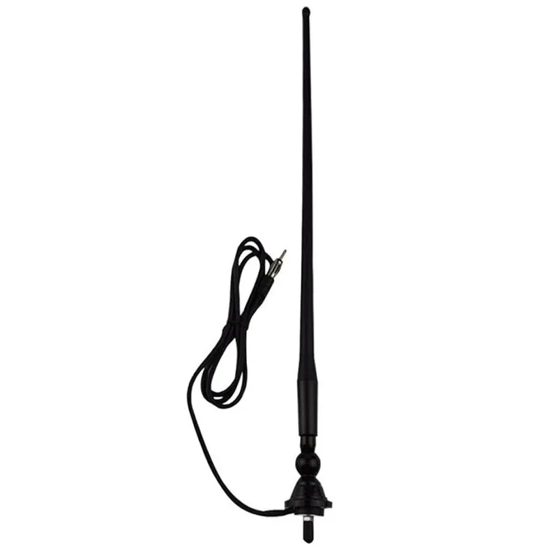 Antena marina Herdio impermeable, dipolo de pato de goma, mástil Flexible, antena FM AM para barco, Radio, coche, ATV, UTV, RZR, SPA