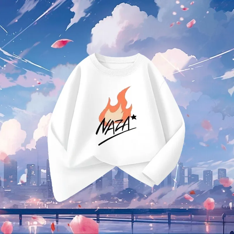 

New Outdoor Motorcycle Riding Long Sleeved NAZA T-shirt, Cool Streetwear, Round Neck, 3D Printing, Spring and Autumn Clothing