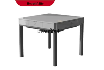 

G1218 Fully automatic mahjong table folding small desktop roller coaster smart dining table dual-purpose home