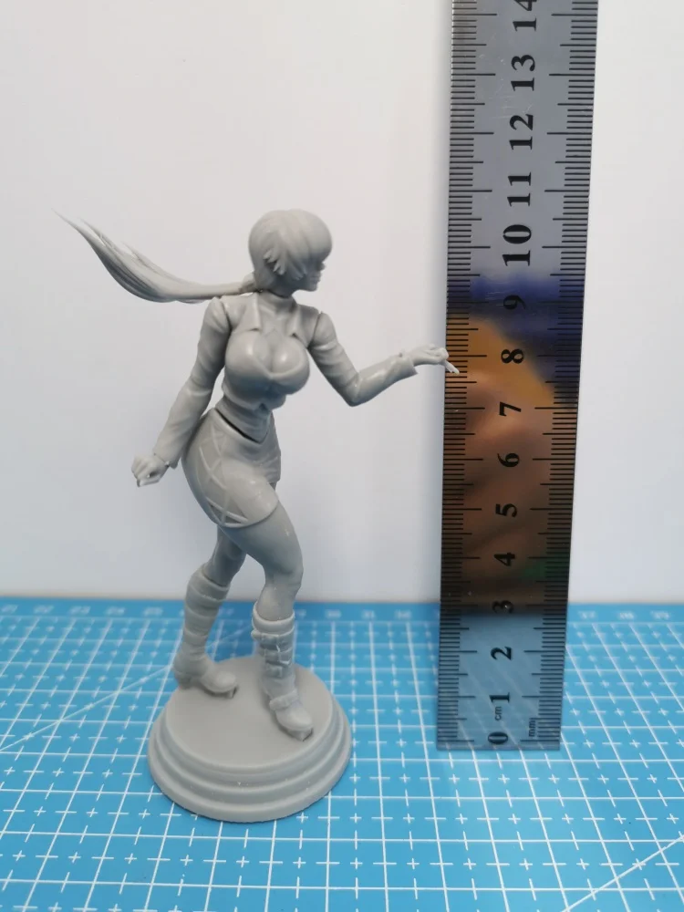 

Масштаб 1/24, фигурка из смолы, Король бойцов, Шимми, сборная модель, комплект, разобранная и неокрашенная игрушка для 3D-печати