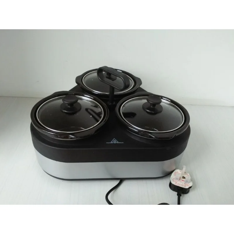 

3 to 1 pot round self-service warmer and hot box food warmer to keep food warm for family use