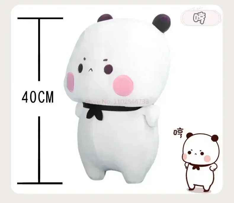 New Bubu And Dudu Panda Plush Cute Cartoon Panda Bear Doll Kawaii Stuffed Soft Pillow Toy Y2k Room Decor Gifts