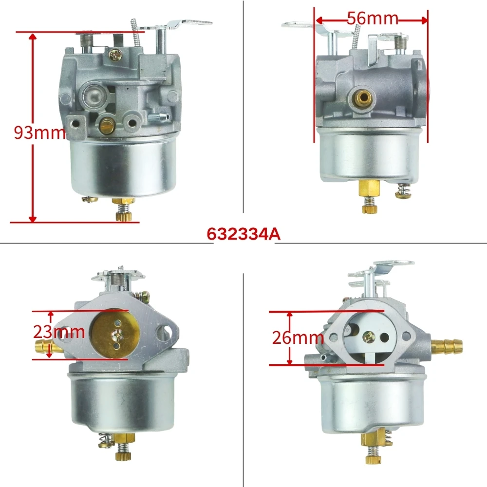 Carburetor 632334A Assembly For Tecumseh HM70 HM80 HMSK80 HMSK90 Snow Thrower Gas Engine Accessories view 4
