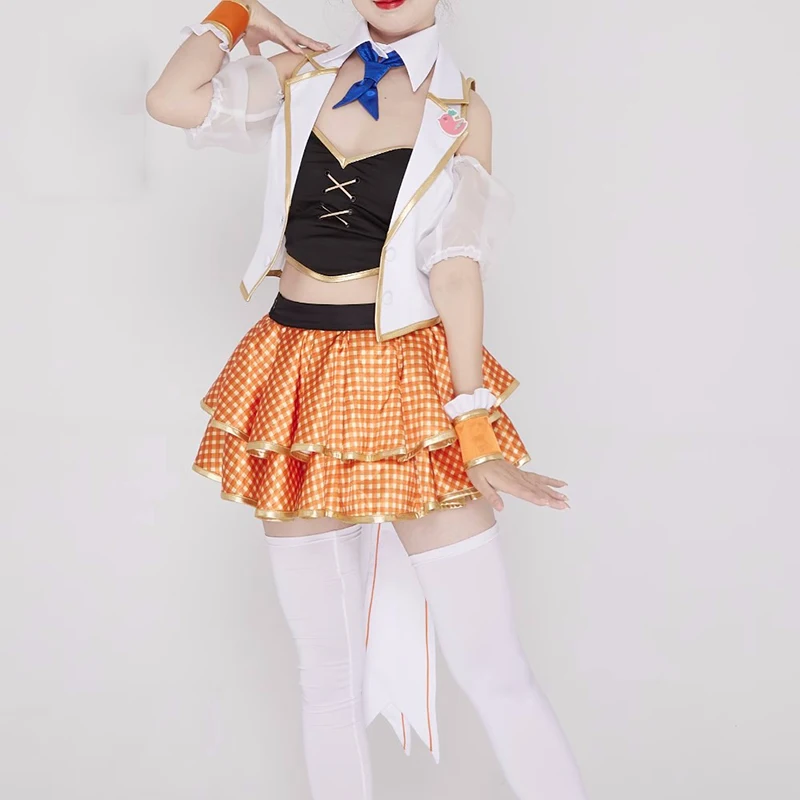 COSLEE Vtuber Hololive Takanashi Kiara Cosplay Costume Tenchou Kusotori Anniversary Celebrations New Uniform Dress Halloween