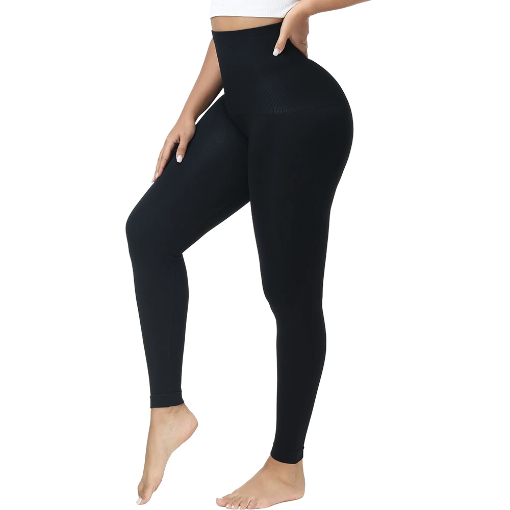 

Нейлоновые укороченные брюки с высокой талией, женские черные сексуальные облегающие брюки для йоги, одежда для бега в тренажерном зале, женские леггинсы, новинка