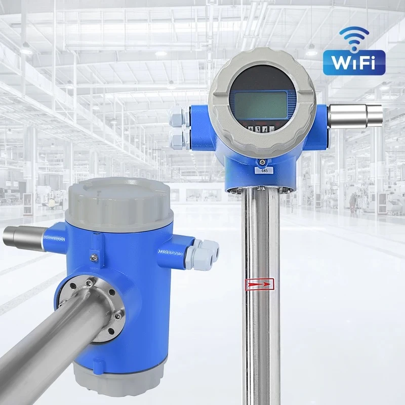 

Wireless Magnetic Flow Meter for Large Pipes DN300-DN3000 Oil G as Water Hot Tap Installation Non-Intrusive Measurement