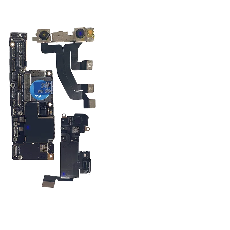 Free Shipping Clean iCloud Full Working Xs Mainboard for iPhone XR/X/XS MAX Motherboard Unlock Support with Face ID Logic Board