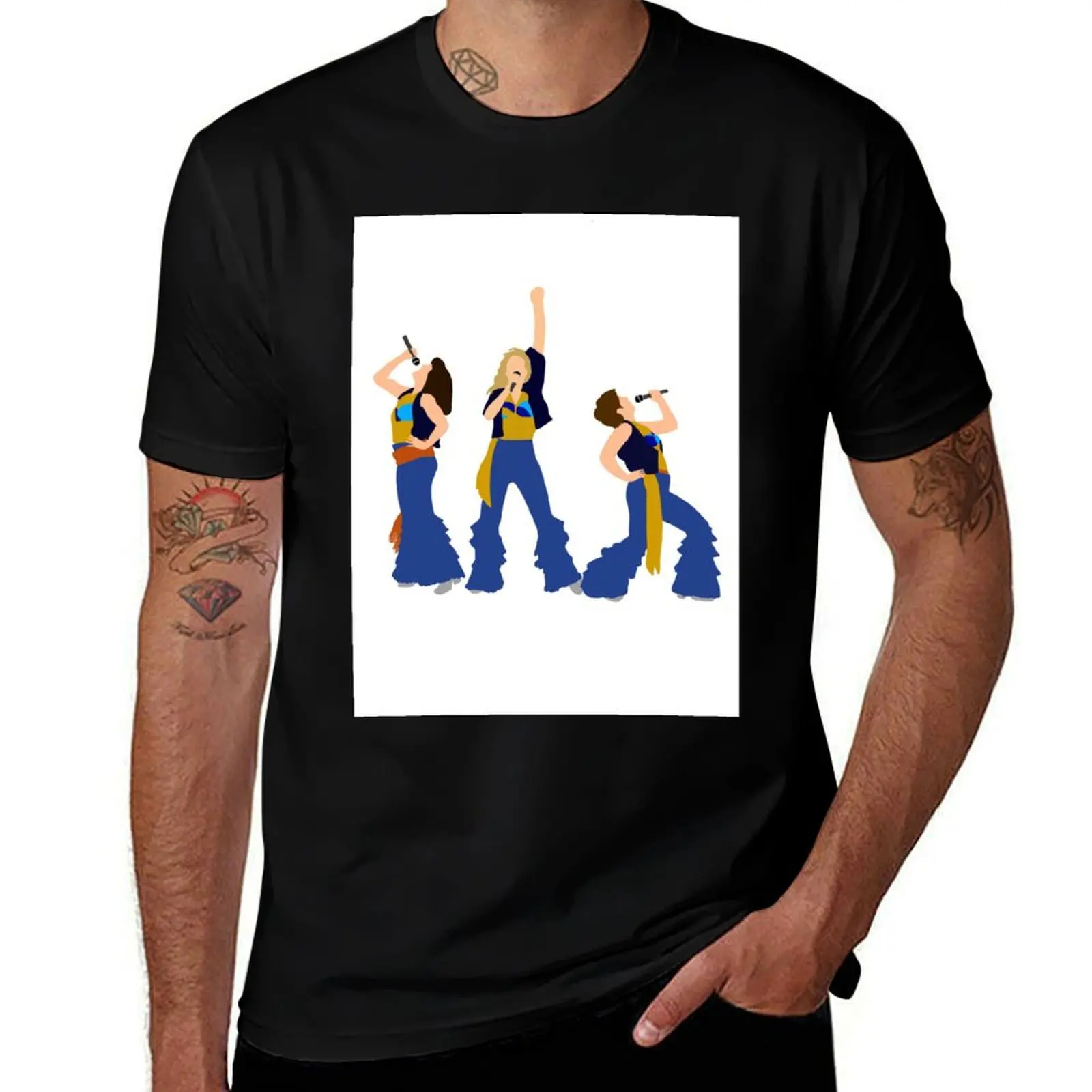 Donna and the Dynamos Young T-Shirt anime figures vintage t shirts mens t shirts