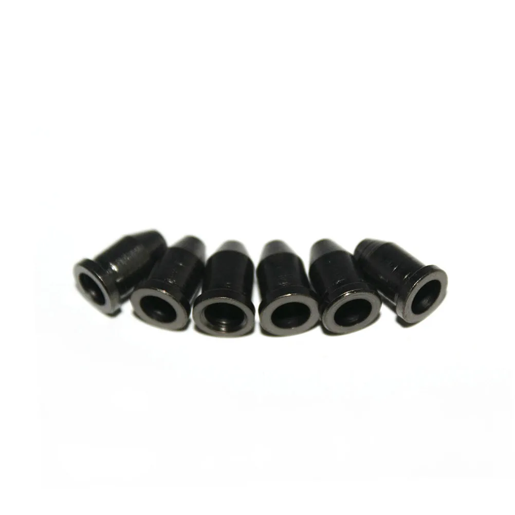 

6 Pcs Chord Guitar String Buckle Through Body Ferrules for Bass Accessories Parts