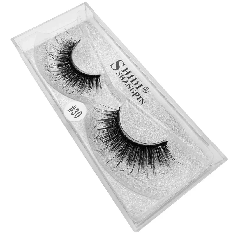 3D Nerzhaar Falsche Wimpern Natürliches Make-up Falsche Wimpern Flauschige Falsche Wimpern Dicke Faux Cils