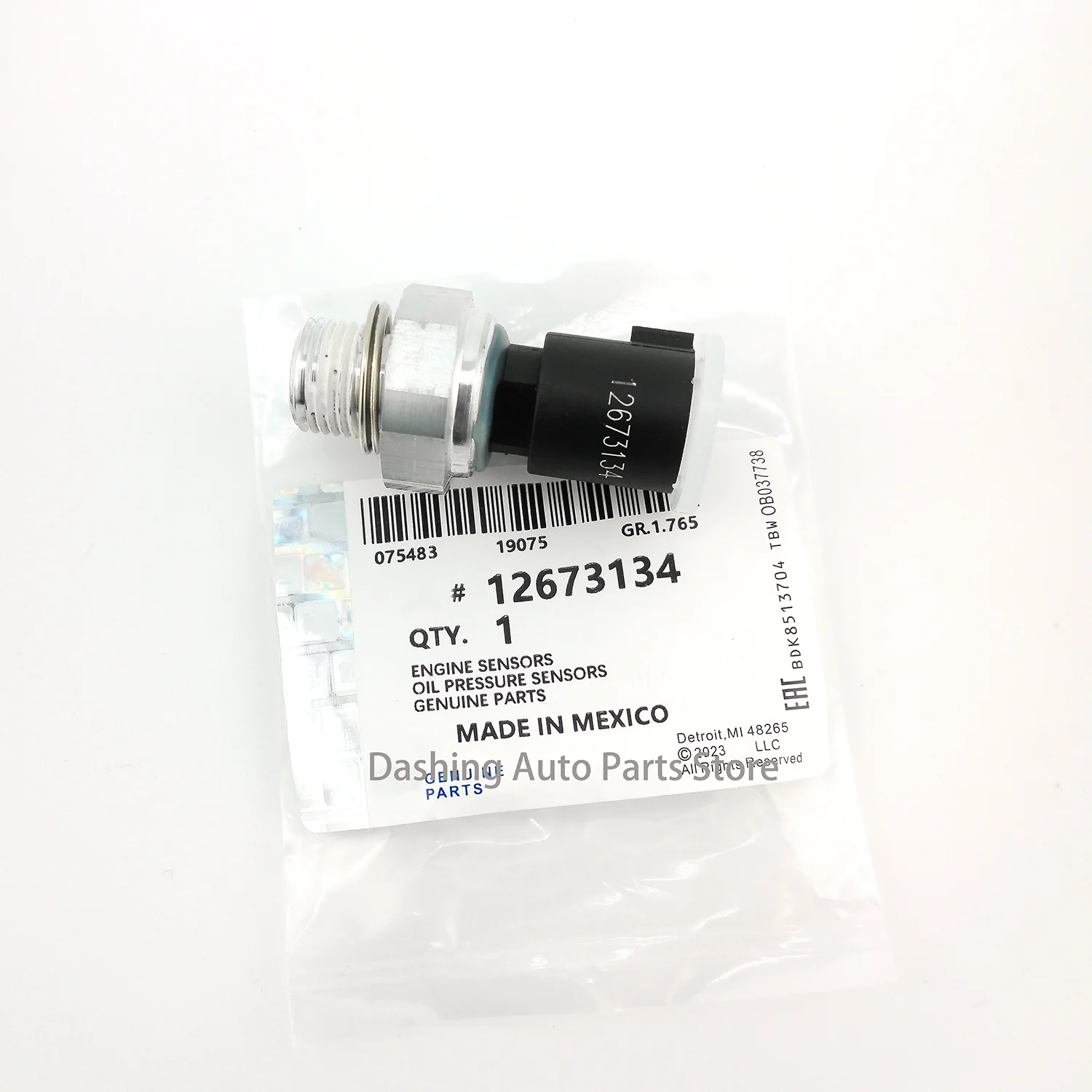12673134    Capteur de pression d'huile pour Cadillac Escalade Buick Chevrolet GMC SAVANA Hummer H2 capteur de pression subur moteur d'origine