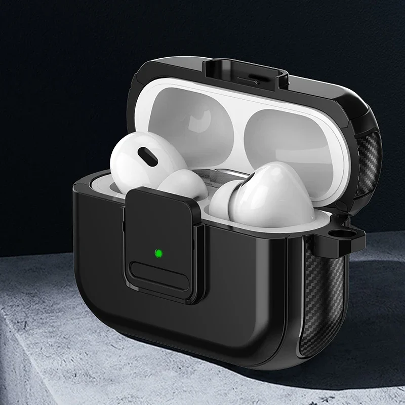 Cover for Airpods Pro 2nd Generation Compatible with Airpods Pro Cases Earphones Accessories Cover Magnetic Safety Lock