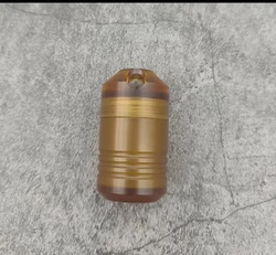 1 Piece ULTEM Pill Box EDC Pendant Waterproof Warehouse PEI Bead Dry Storage Box
