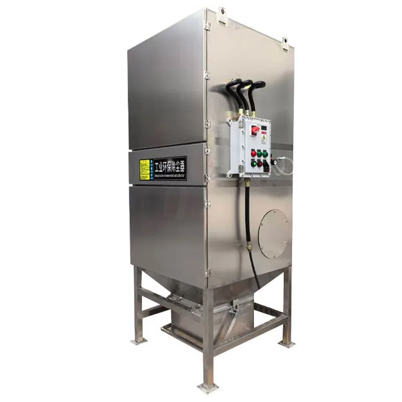 Funnel mobile grinding, environmentally friendly industrial dust removal equipment