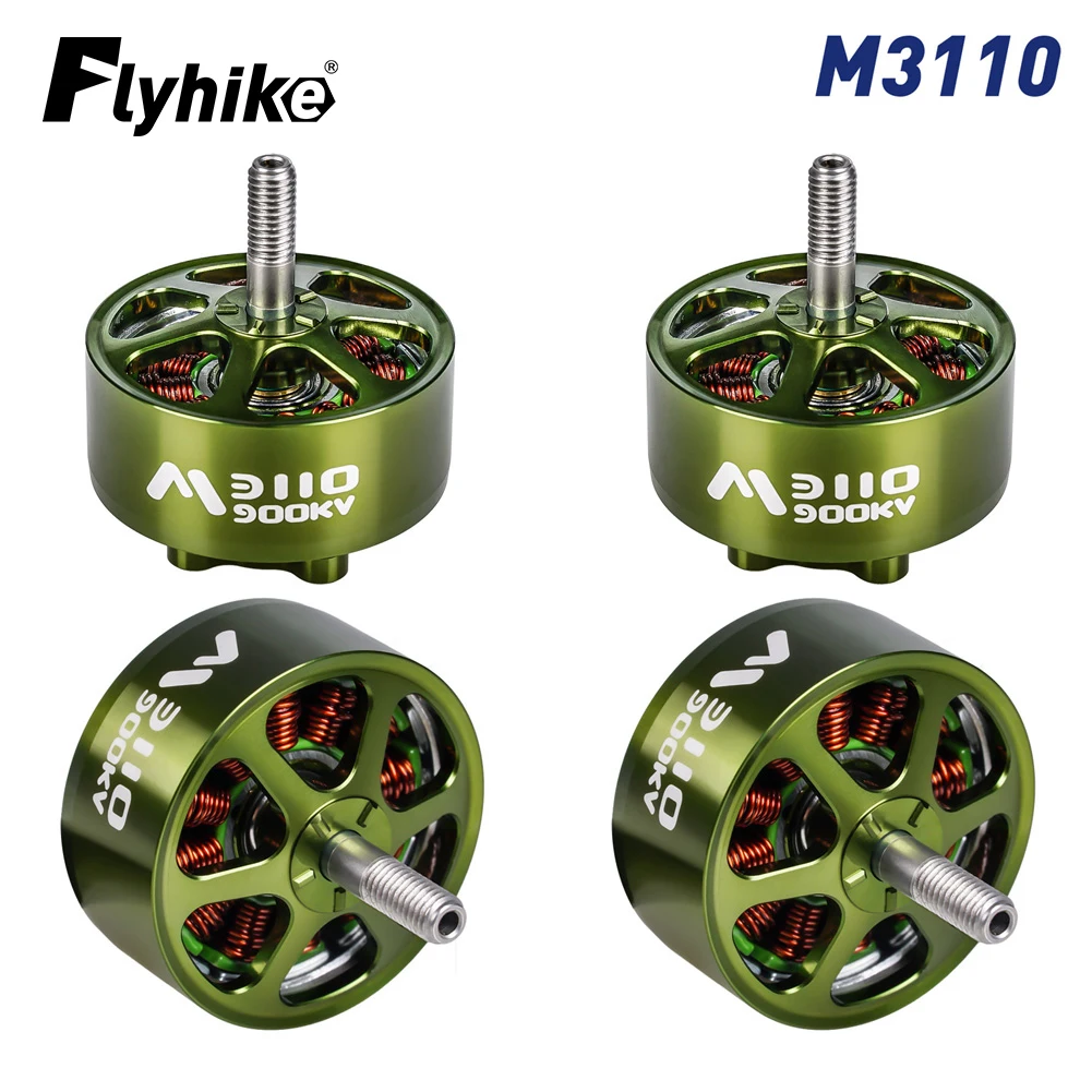 

4pcs FLASHHOBBY Mars M3110 Brushless Motor 900KV 3-6S LiPo for FPV Freestyle Long Range DIY Parts