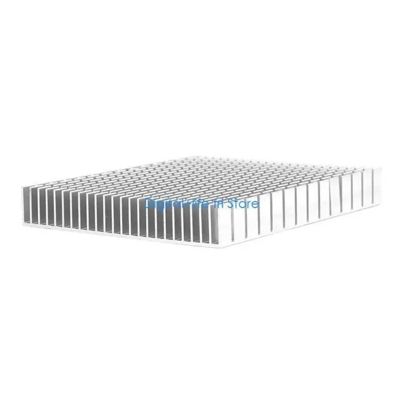 E06D Aluminum Heatsink 150x120x20mm Square CPU Heat Sinks Cooling Coolers Fins for AX3 Pro/AX6 Router Heat Diffusion Cooling