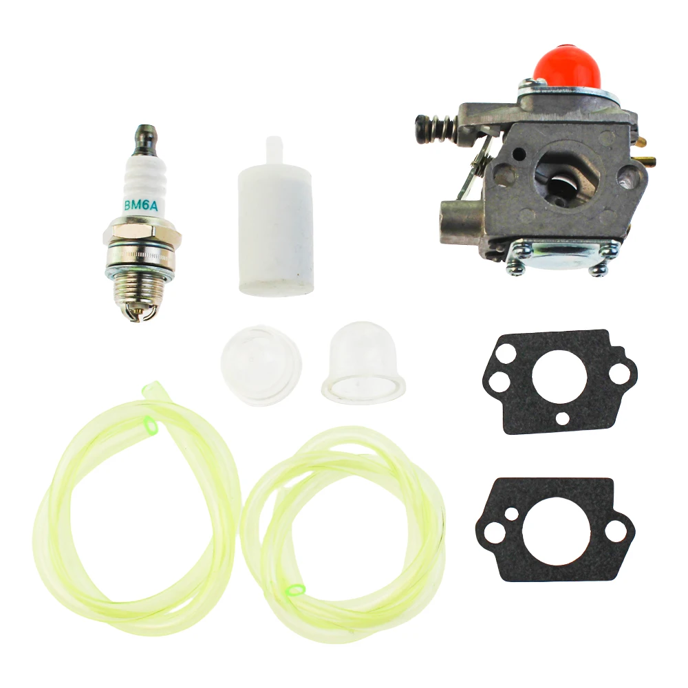 Carburetor For Weed Eater 25HO Featherlite FL21 FS25 PL200 TE400 XT200 XT25 XT300 XT55 XT600 XT65  WT21 WA-226 WT-631 C1U-W7