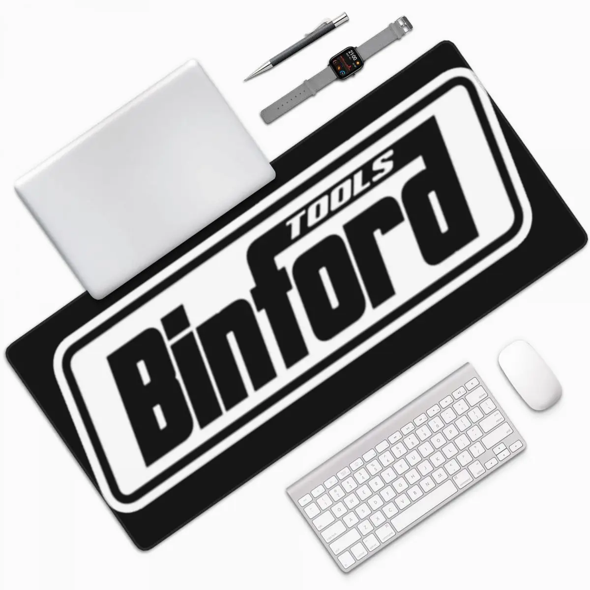 

Binford Tools Large Mouse Pad Computer Keyboard Mouse Mat Gamer PC Laptop Desk Mat Office Accessories Table Mats