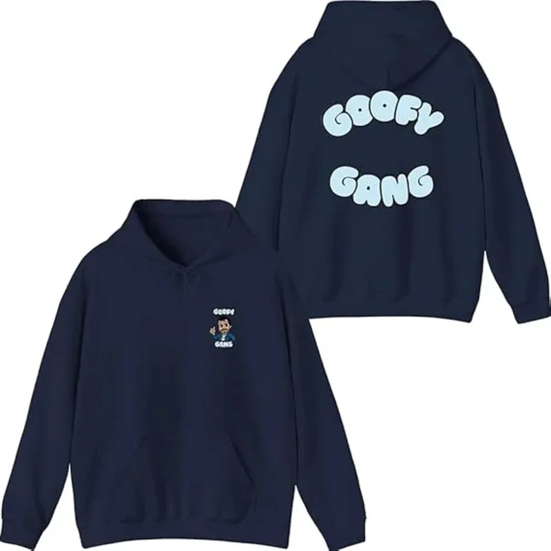 2025 yiyi Morgan Jay Merch Goofy Gang Logo هوديي هوديس الرجال النساء كم طويل البلوز ملابس الشارع الشهير