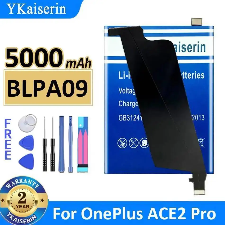 

Аккумулятор для мобильного телефона BLPA09 5000 мАч для Oneplus Ace 2 Pro, высокая производительность