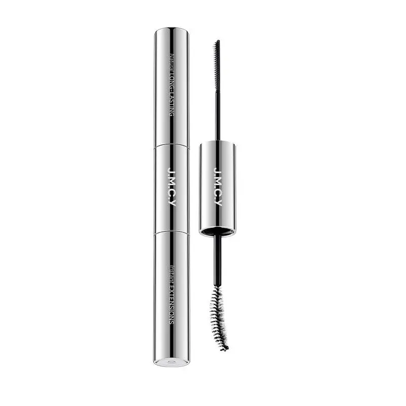 Double Ended Long-lasting Curling Mascara Waterproof Sweat-proof Separates Each Lash Thick and Voluminous Steel Tube Mascara