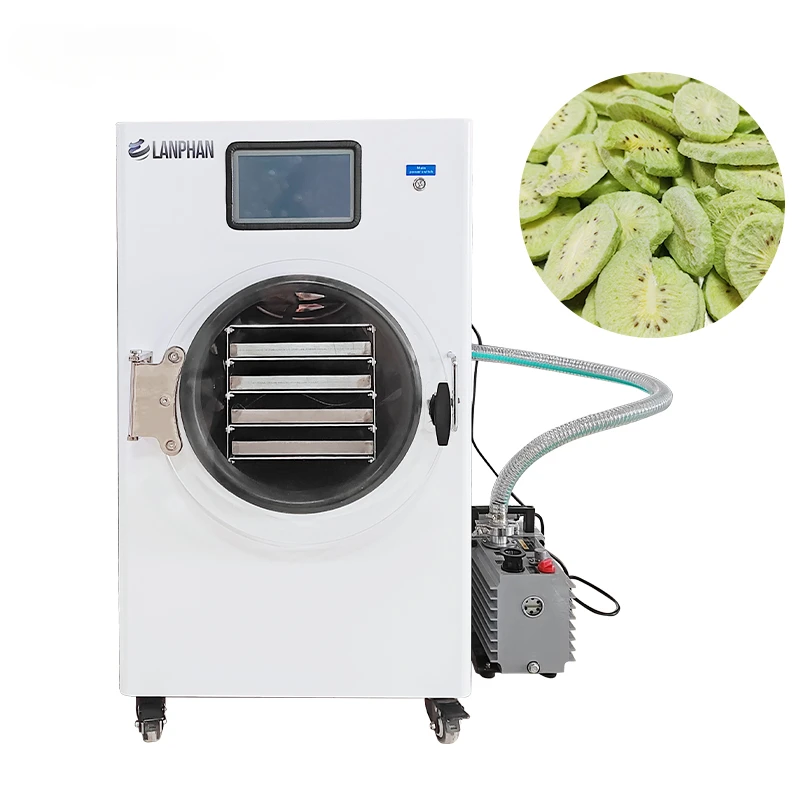 Lanphan 4kg 6kg Capacity Small Food Fruit Vegetable Home Mini Vacuum Freeze Dryer USA Instock