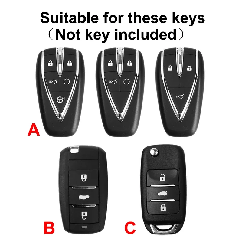 Car key Case Cover For Changan CS35PLUS CS35 Plus CS55 PLUS CS75 PLUS Eado UNI-T UNI K Oushang X5 X7 EV 2019 2020 2021 2022