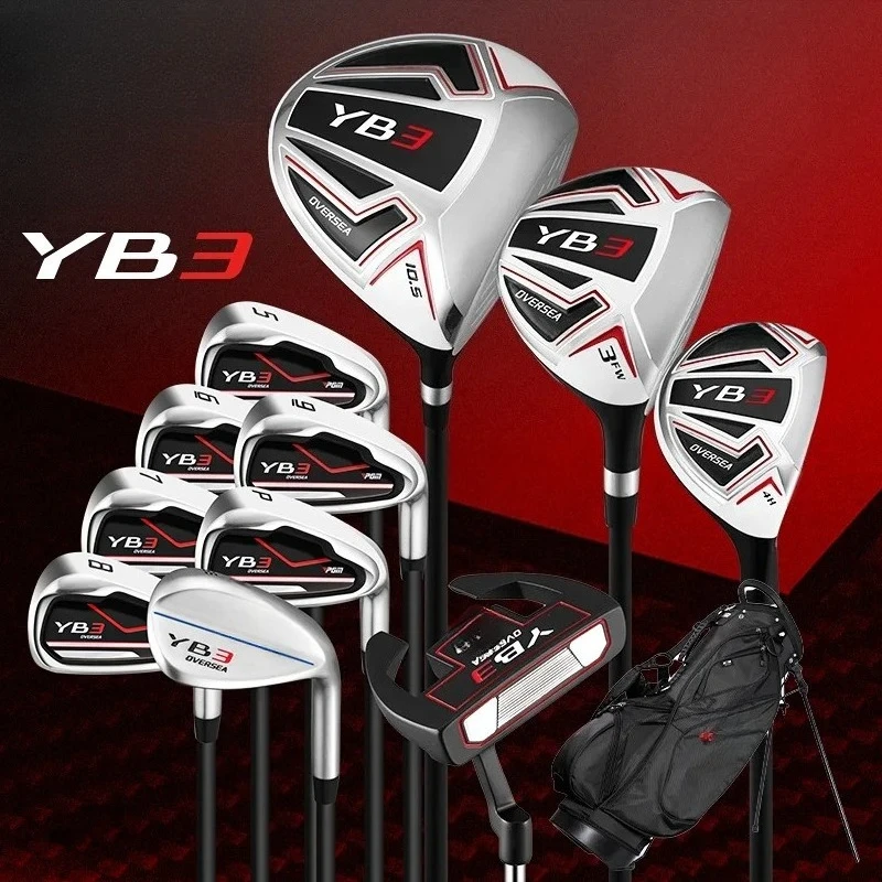 مجموعة كاملة من عمود الجولف للرجال من مجموعة اليد اليمنى، إصدار 11 من القطب المبتدئ