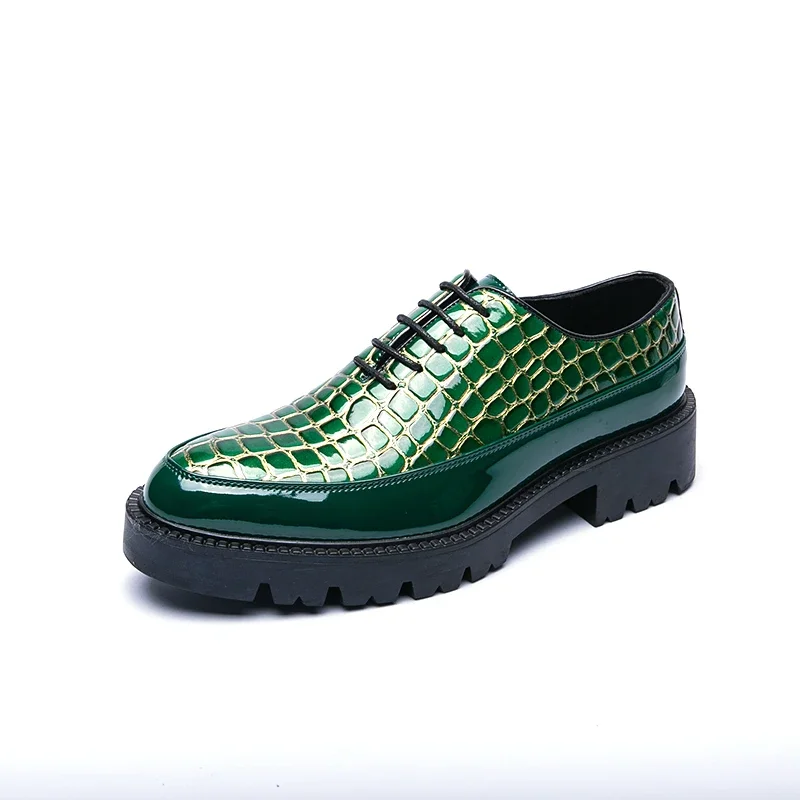 

Новые высококачественные и модные кожаные туфли с острым носком для мужской деловой официальной одежды, корейская повседневная обувь в британском стиле