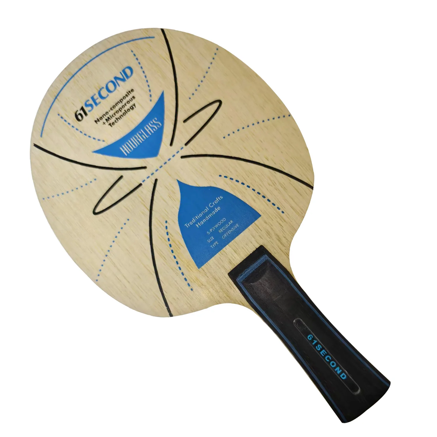 

61second HOURGLASS Table Tennis Blade for Table Tennis Racket