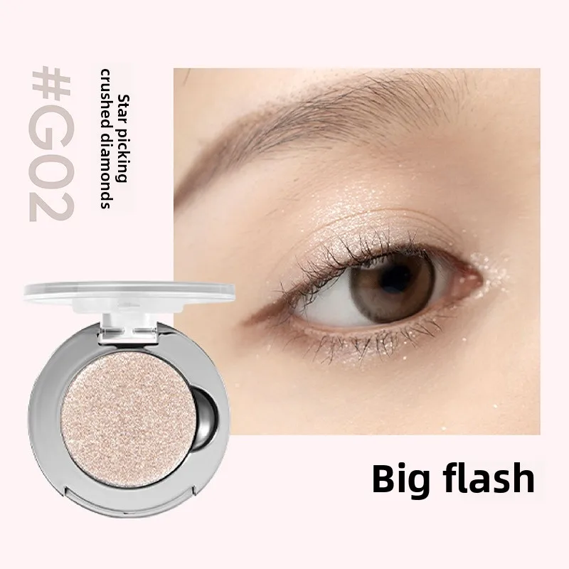 Judydoll 소프트 매트 컬러 아이섀도 단색 플래시 아이섀도 팔레트 편광 글리터 매트 아이섀도