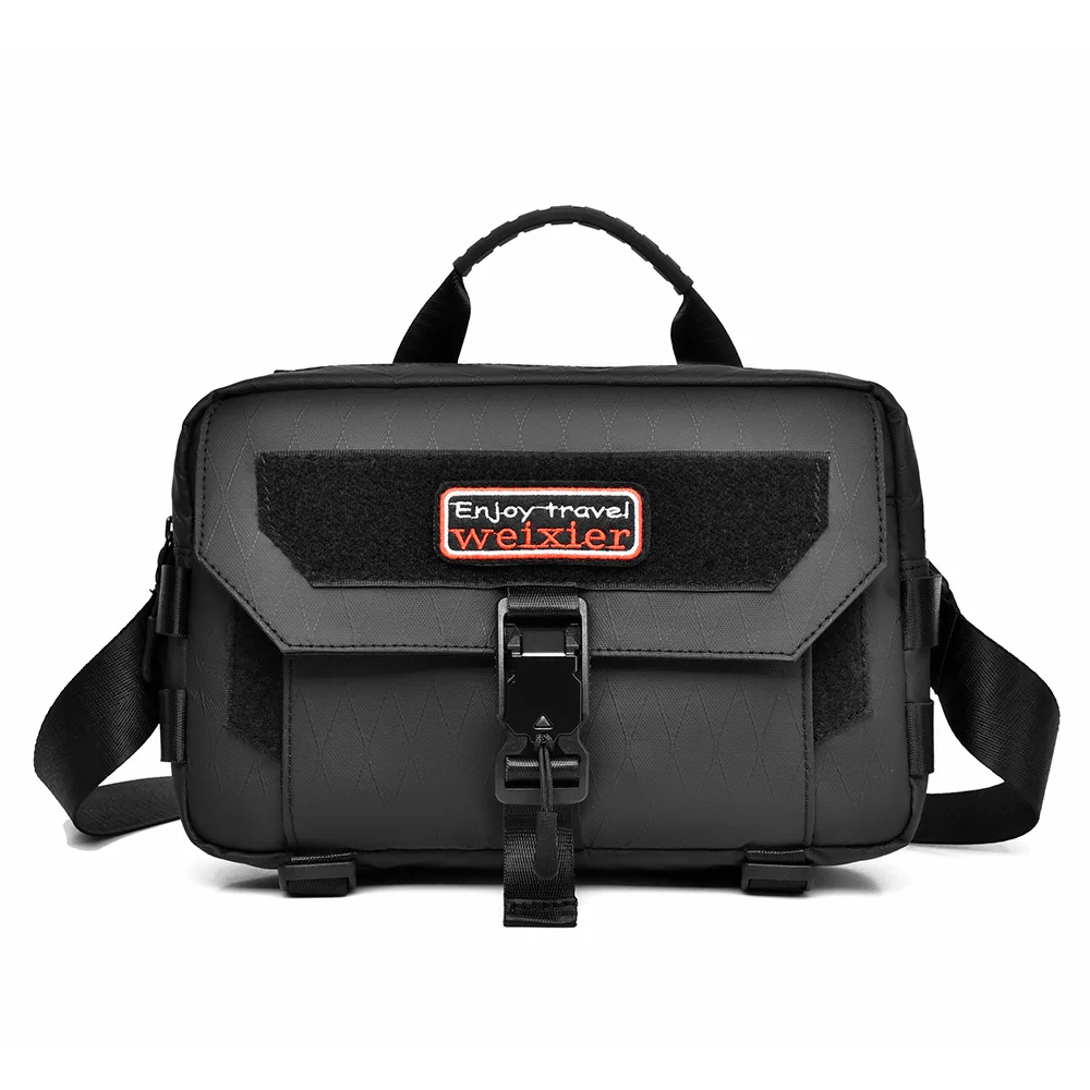 New Simple Men's Single-shoulder Bag with A High-end Feel, Casual Crossbody Bag, Versatile Business Waterproof Crossbody Bag