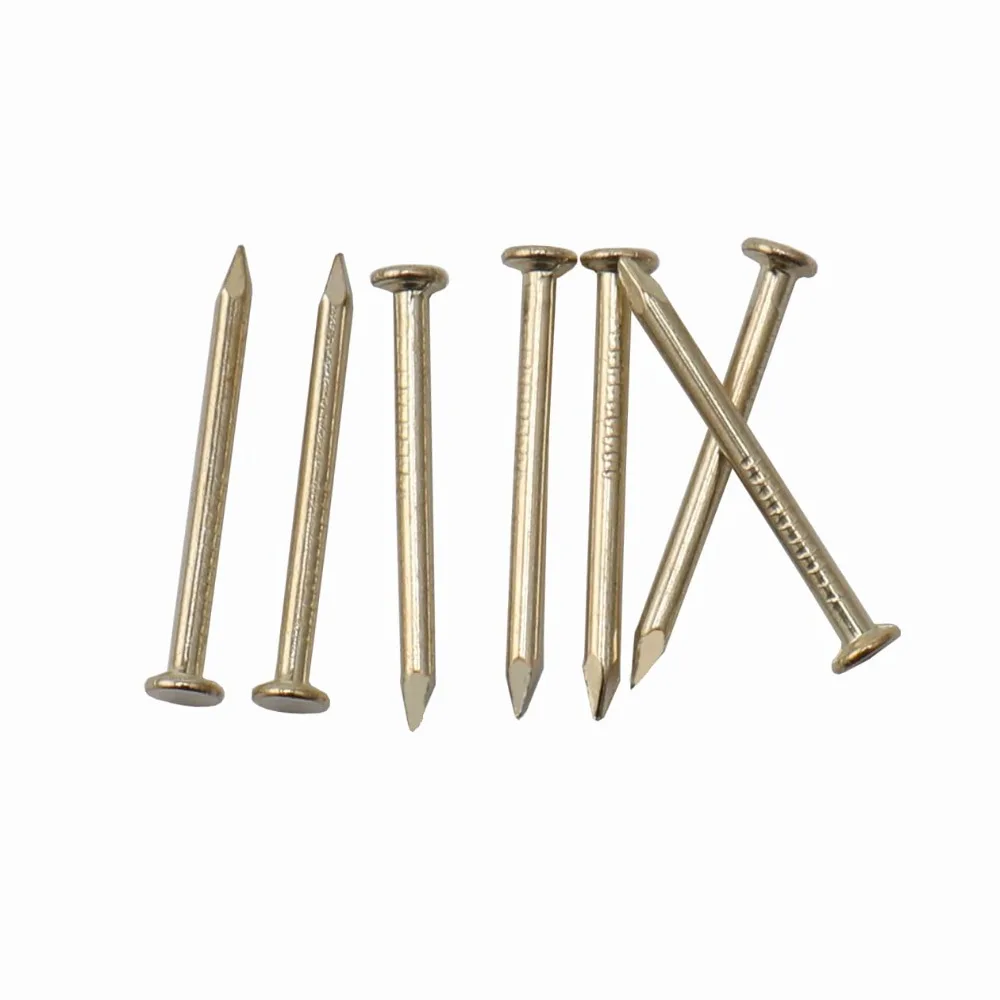 

900 шт. золотых декоративных гвоздей, 3/4'' × 17 Ga, латунные гвозди с покрытием, на заказ (Пожалуйста, не размещайте заказ)