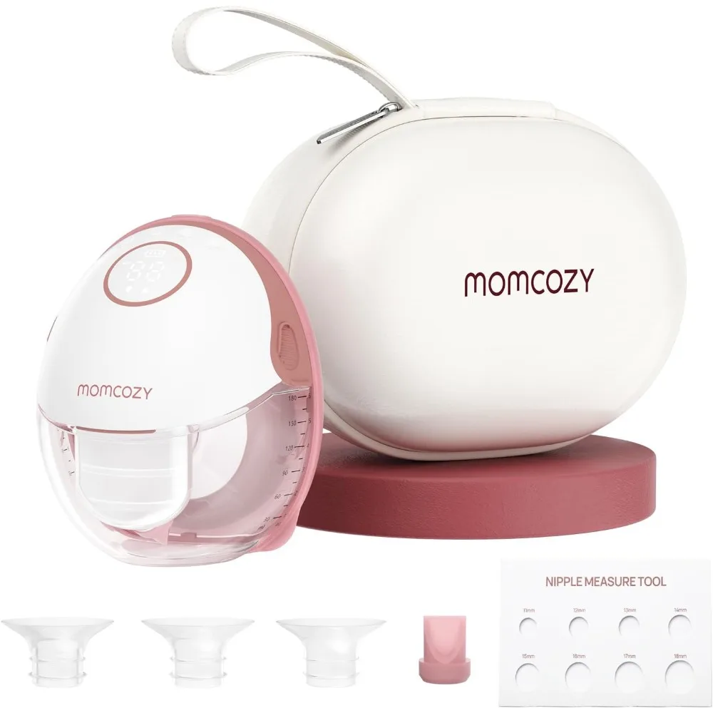 

US Shipping Wearable Hands Free Breast Pump Double Electric Mobile 24mm Flange 3 Modes 9 Levels Discreet Portable for
