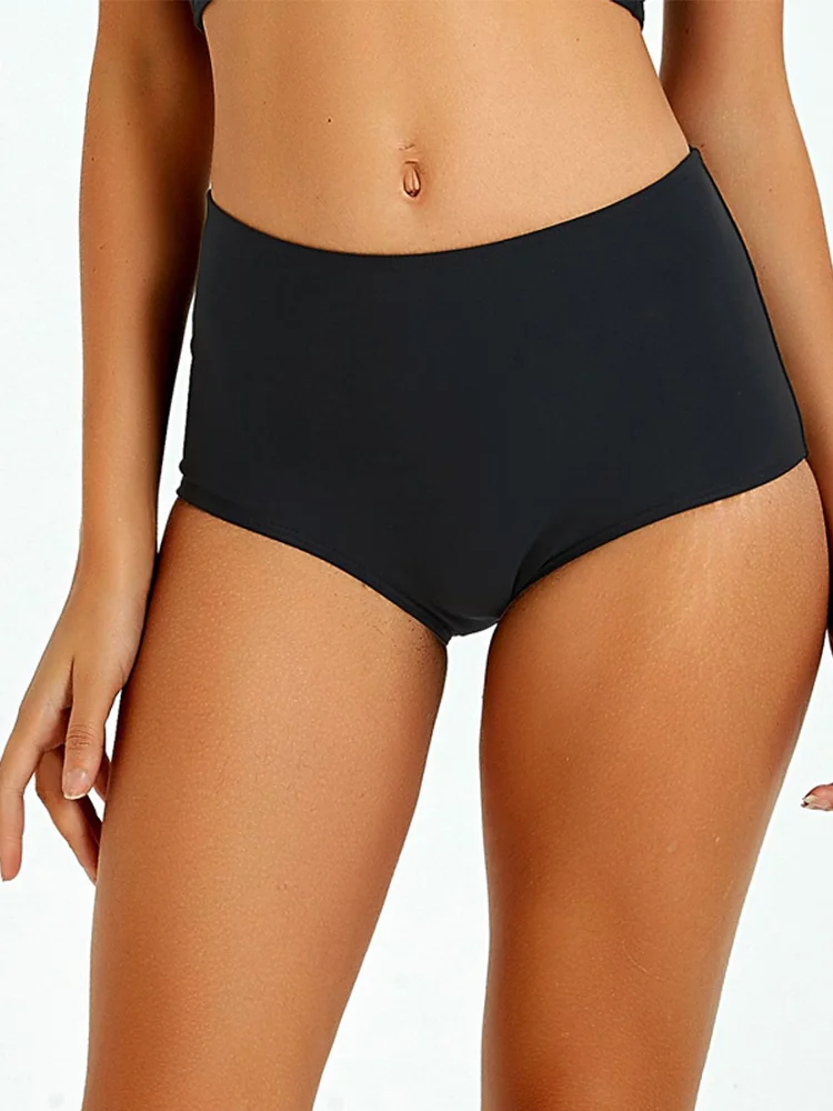 

2024 New High-Waist Bikini Swimsuit Women's plus Size Bla Belly Covering e Anti-Light Single Piece Conservative Swim...