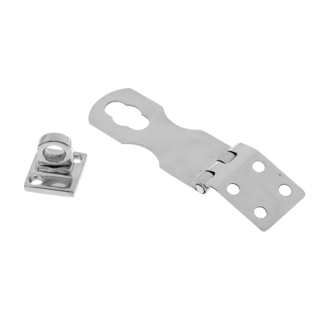 Heavy Duty Marine Cast Stainless Steel Swivel Lock Hasp Latch Swivel Lock Hasp/Latch Surface Mount