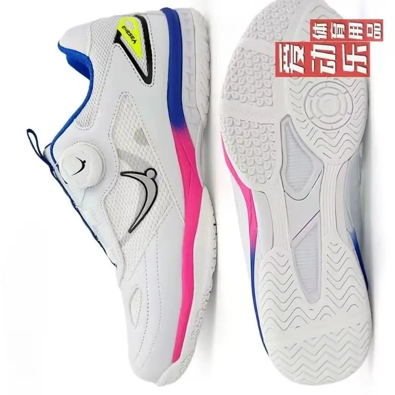 New Arrival Couples Table Tennis Shoe Anti Slip Badminton Shoes Women Designer Sneakers Mens Wearable Badminton Shoe Teenager