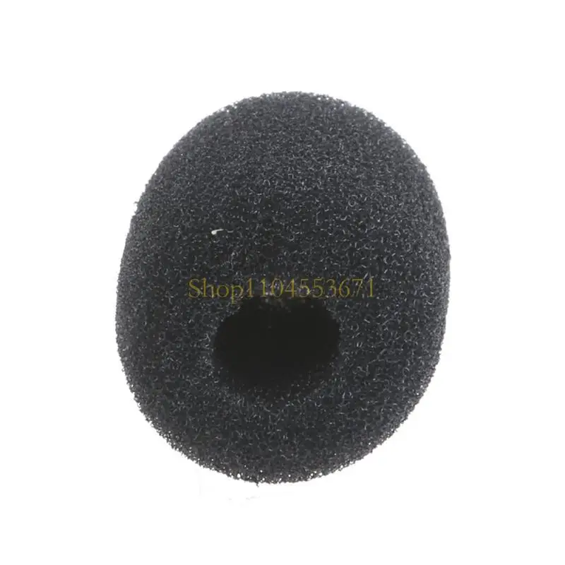 

Best Seller 10Pcs/Pack Sponge Cover Protector 8mm Diameter Microphone Windscreen Filter Windscreen for Headsets Microphone