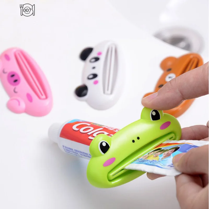 Cute Cartoon Animal Multi-purpose Toothpaste Squeezer Korean Version Creative Toothpaste Squeezer Dispenser Bathroom Accessories