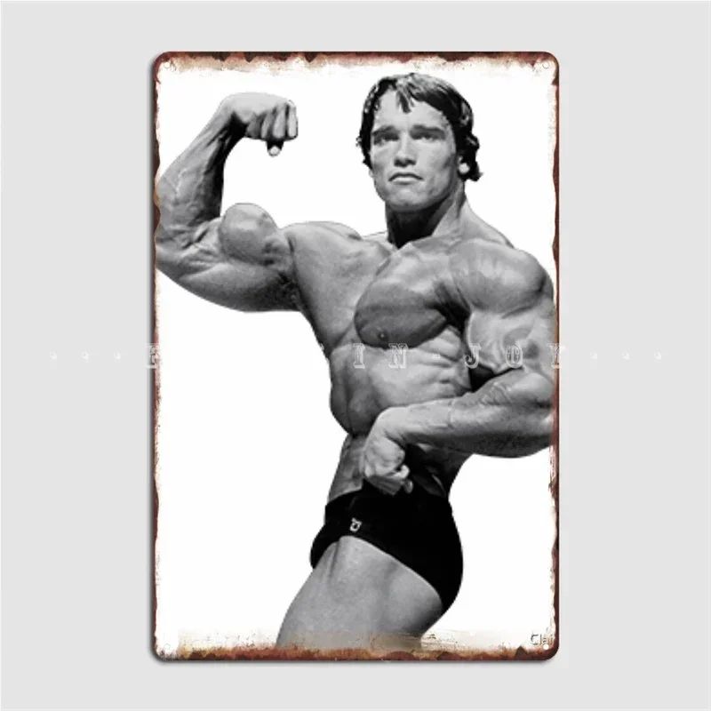 Arnold Schwarzenegger Metal Sign Classic Cinema Kitchen Poster Club Bar Tin Sign Posters