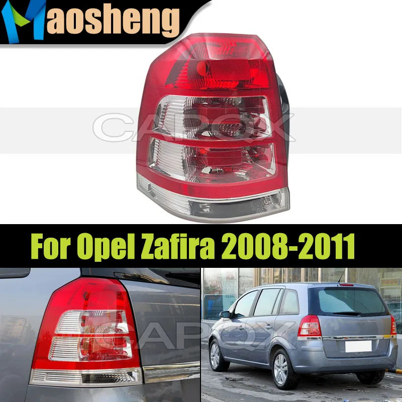 

Задний бампер, задний фонарь, корпус заднего фонаря для Opel Zafira 2008 2009 2010 2011, стоп-сигнал, задние фонари