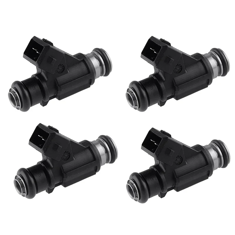 4PCS Fuel Injector Nozzle 25335288 for Mercury Mariner 40HP-60HP Outboard 2-Stroke 2002-2006