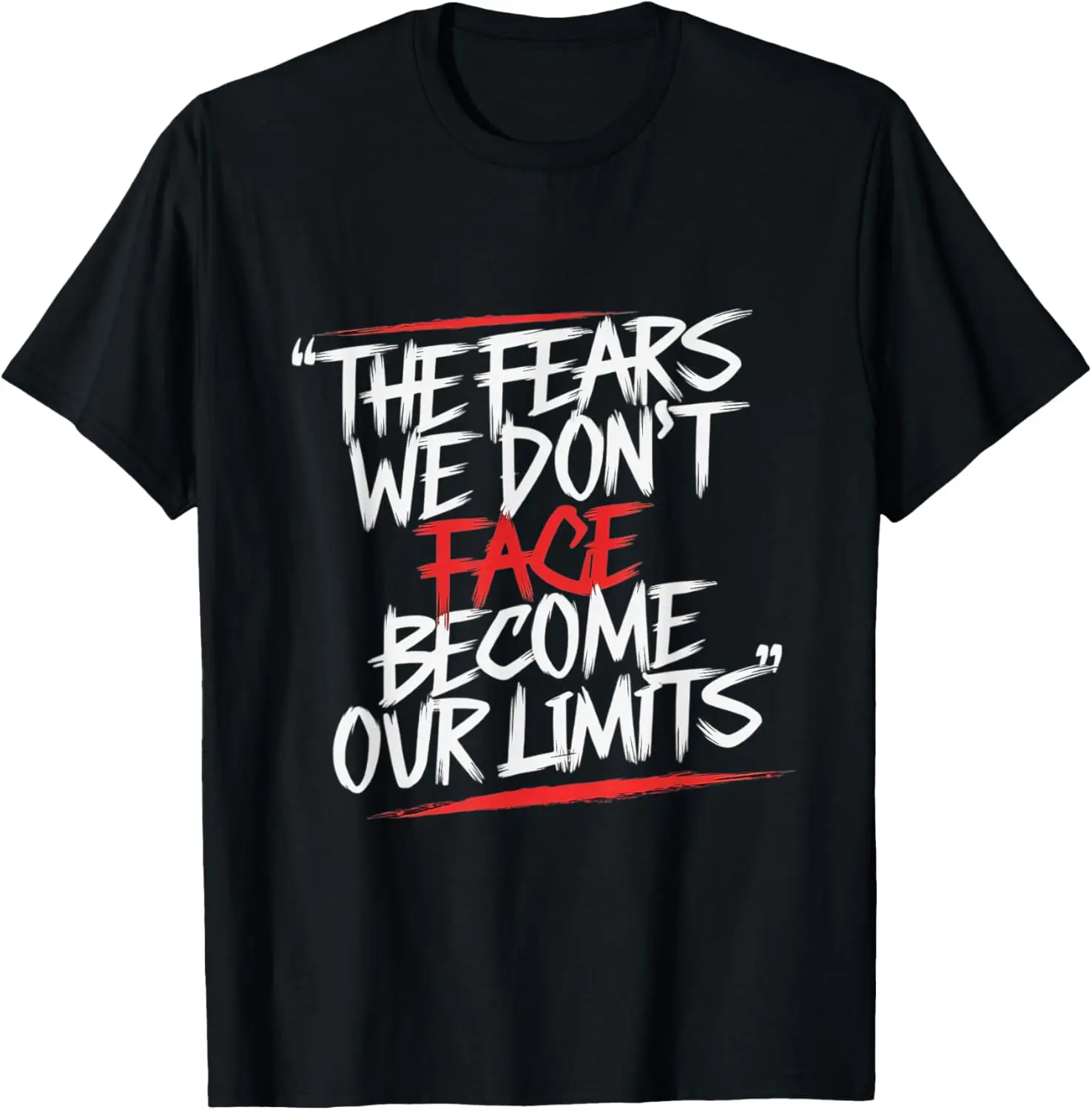 Face Your Fears: Gothic Wisdom Unleashed T-Shirt