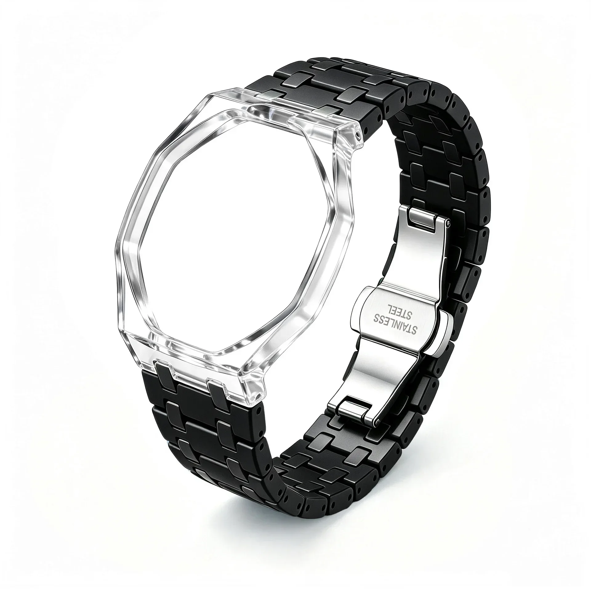 The new bio-ceramic strap is suitable for AP Abby Royal Oak Swatch joint dopamine style fashion wristband//