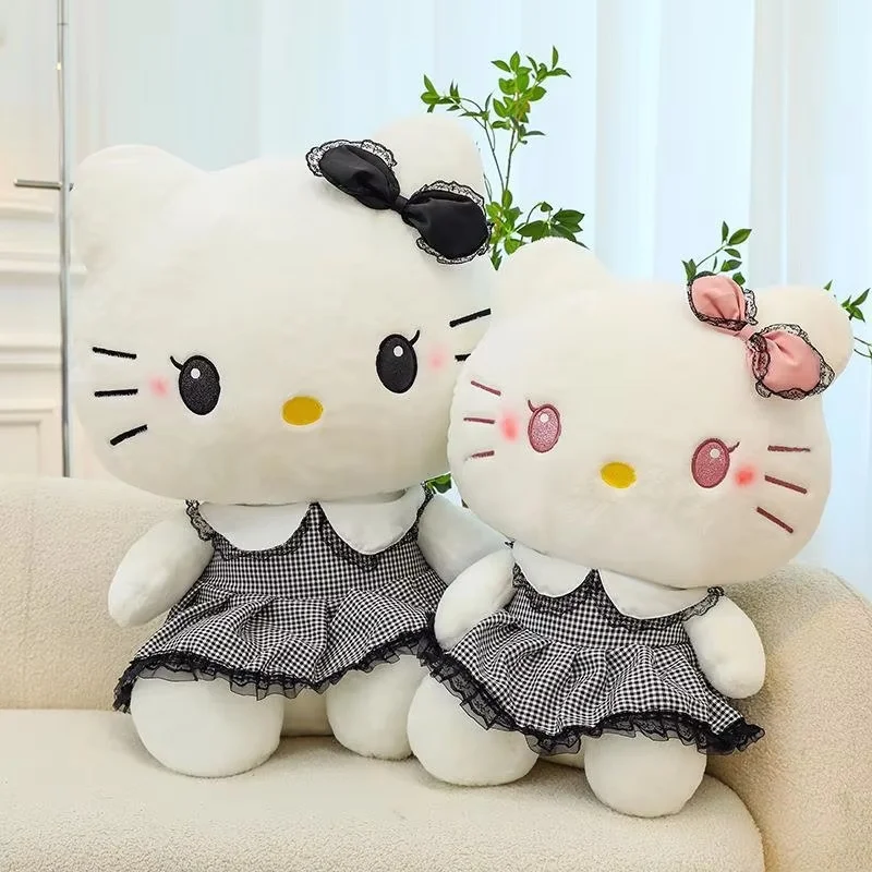 

Sanrio Hello Kitty Kawaii плюшевые игрушки куклы 30 ~ 70 см мягкая подушка плюшевые животные подушки декор комнаты детский рождественский подарок